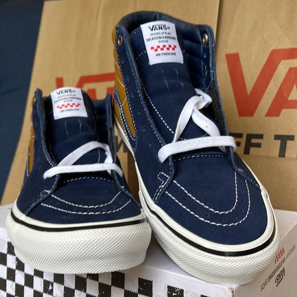 Vans Reynolds’s Navy/Golden Brown WMNS - Picture 8 of 16